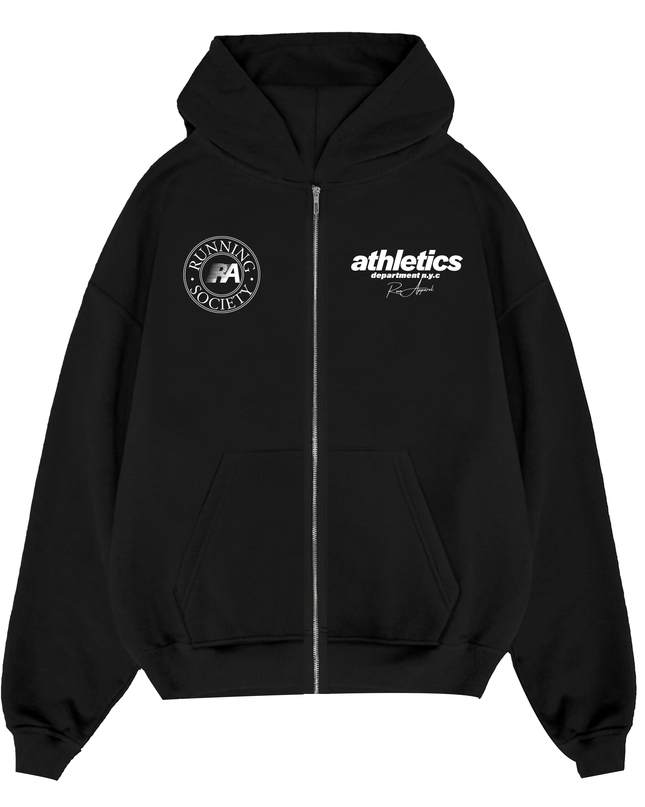 Running Society Zip Up Hoodie Adult