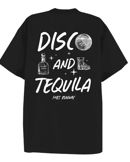 Disco And Tequila Printed T-shirt Adult
