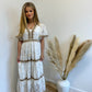 Marbella Crochet Maxi Dress White