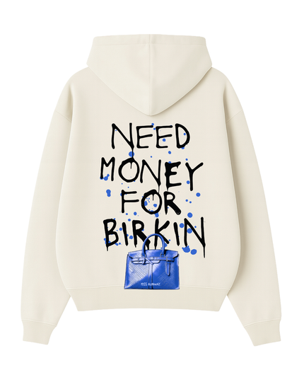 Need Money For Bags Royal Blue Hoodie Kids