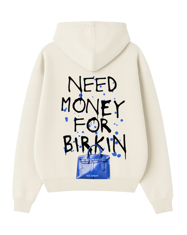 Need Money For Bags Royal Blue Hoodie Kids