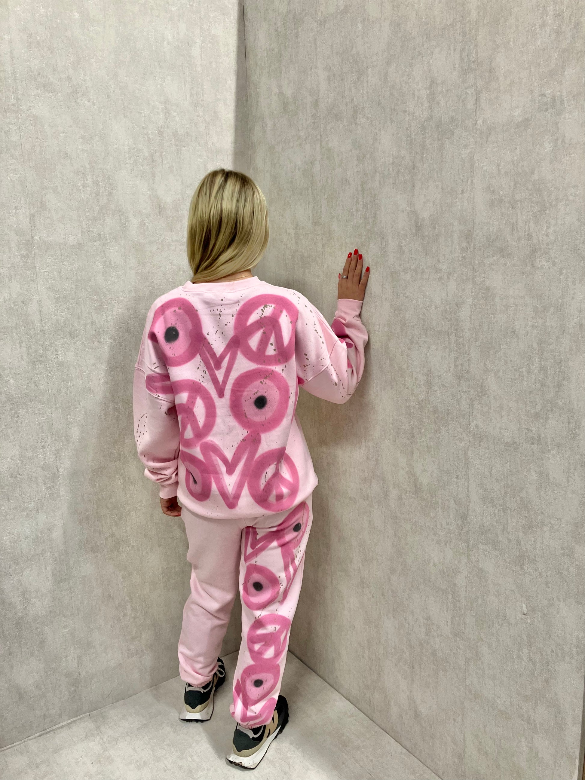 Moss Kouture Women's Track Suit- Pink