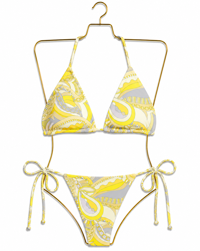 Endless Opulence Mesh Bikini Lemon (Pre order 15th June)