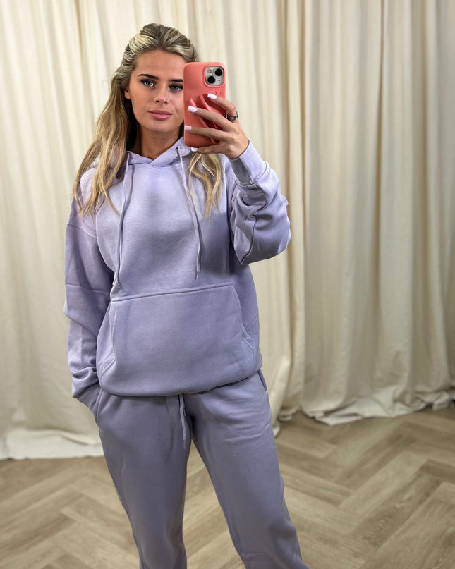Lilac Hooded Tracksuit