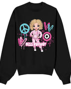 Doll 1 Black Sweatshirt / Age 5/6