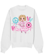 Doll 1 White Sweatshirt / Age 5/6