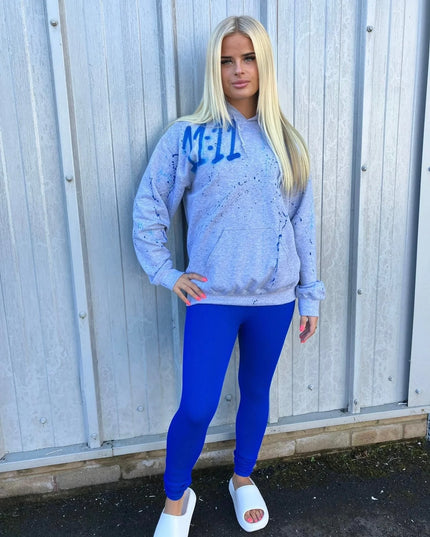 11:11 Evil Eye Spray Painted Hoodie & Leggings Kids