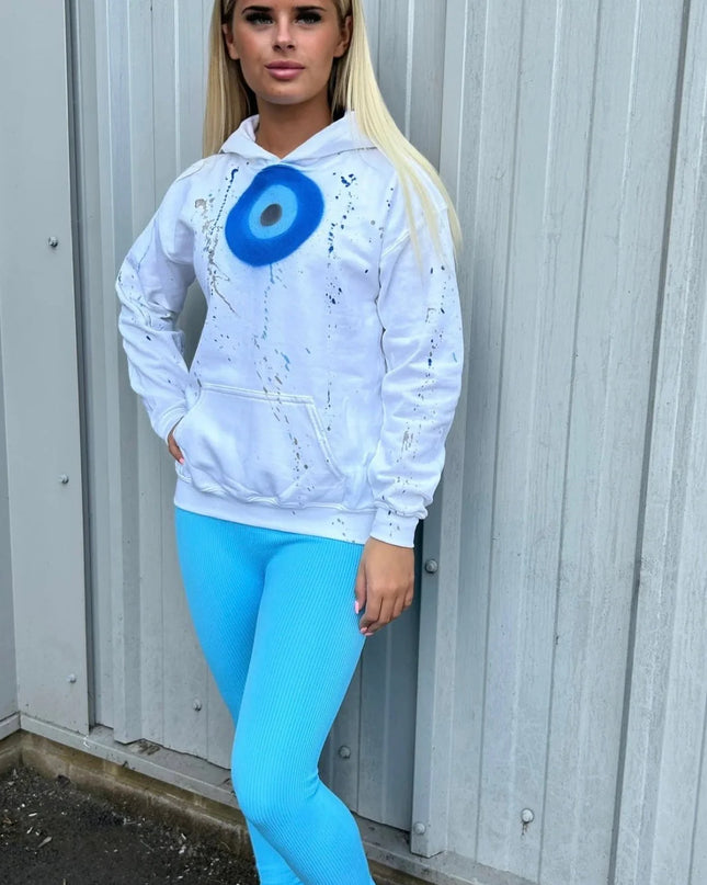 11:11 Spray Painted Hoodie & Leggings Kids