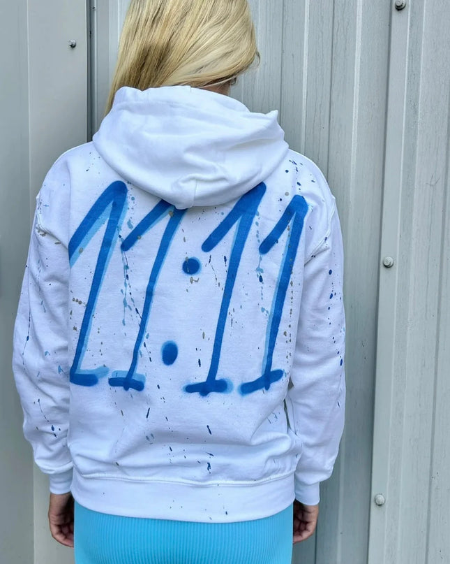 11:11 Spray Painted Hoodie & Leggings Kids