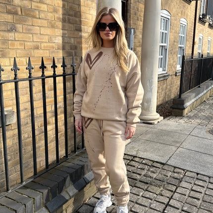 Collection image for: Kids Spray Painted Sweatshirt Tracksuits