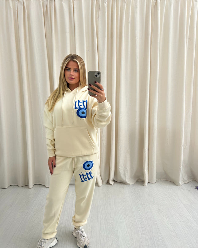11:11 Evil Eye Printed Hooded Tracksuit Adult