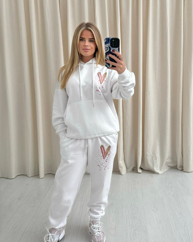 Life Is Good Printed Hooded Tracksuit Kids