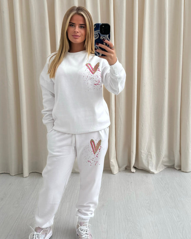 Life Is Good Printed Sweatshirt Tracksuit Kids