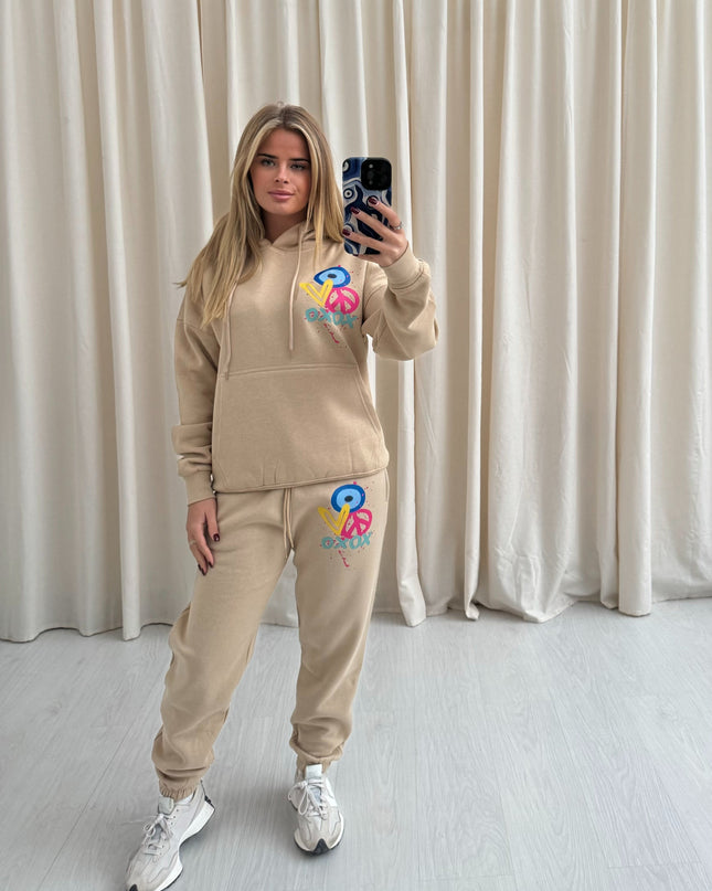 XOXO Printed Hooded Tracksuit Adult