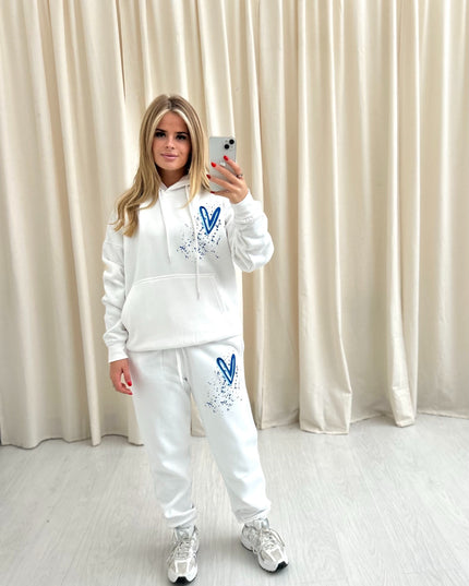 Protect Your Energy Printed Hooded Tracksuit Kids