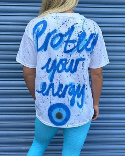 Protect Your Energy Spray Painted T-shirt & Leggings Adults