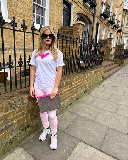 XOXO Spray Painted T-shirt & Leggings Adults