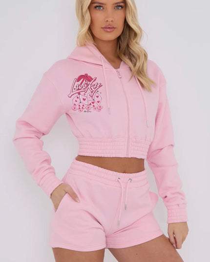 Lucky Dice Printed Short Set