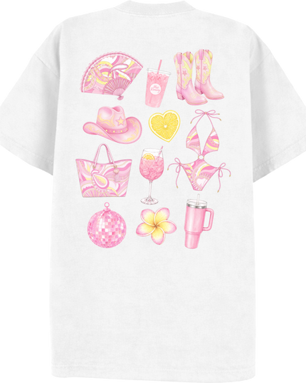 Endless Opulence Pink & Yellow T-shirt