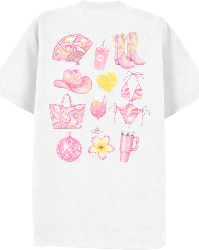 Endless Opulence Pink & Yellow T-shirt