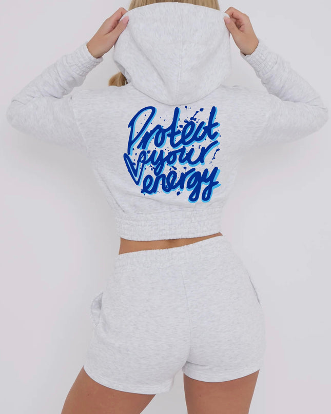 Protect Your Energy Printed Short Set