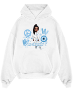 Doll 6 White Hoodie