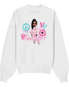 Doll 6 White Sweatshirt