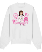 Doll 5 White Sweatshirt