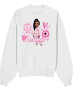 Doll 6 White Sweatshirt