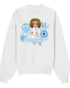 Doll 4 White Sweatshirt / Age 5/6