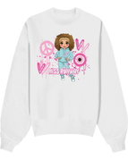 Doll 4 White Sweatshirt / Age 5/6