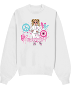 Doll 3 White Sweatshirt / Age 5/6