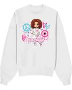 Doll 8 White Sweatshirt