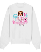 Doll 7 White Sweatshirt