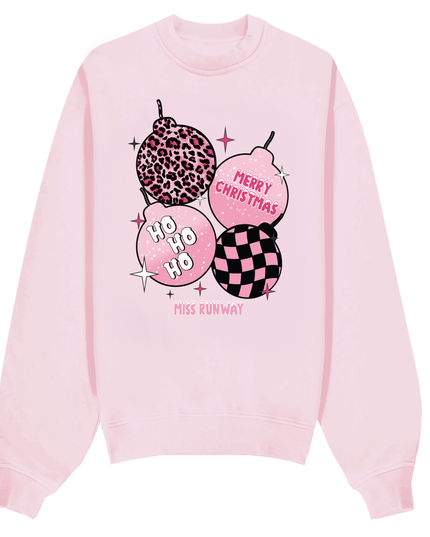 Merry Christmas Baubles Sweatshirt