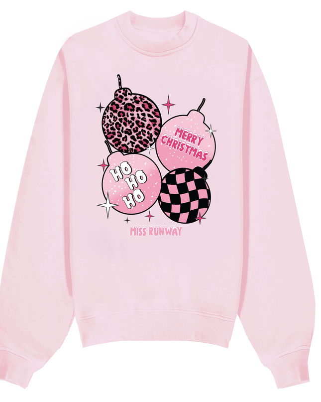 Merry Christmas Baubles Sweatshirt