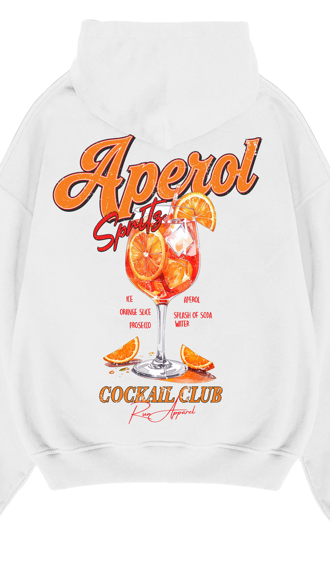 Aperol Spritz Hoodie – women's printed hoodie by Miss Runway