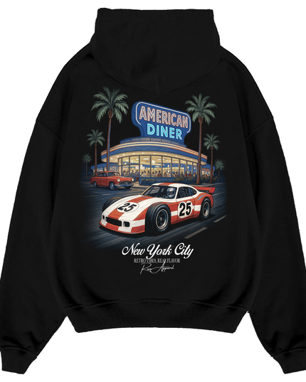 New York American Diner Hoodie Juniors