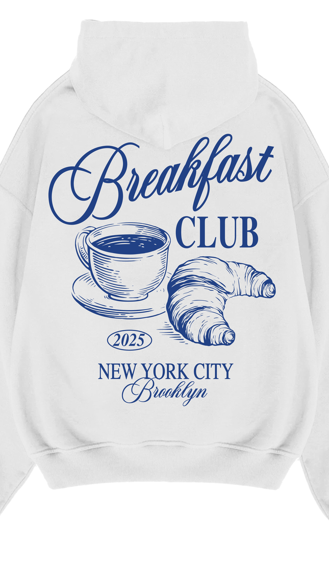 New York City Breakfast Club Hoodie – women's printed hoodie by Miss Runway