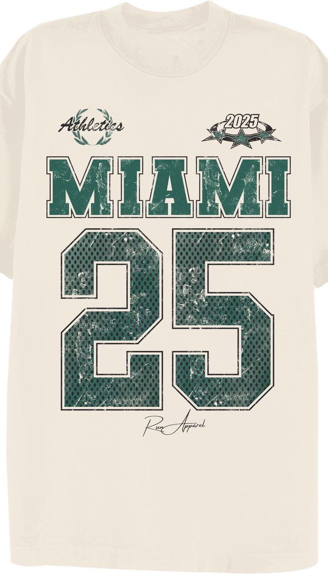 Miami 25 T-shirt by Miss Runway – image 2