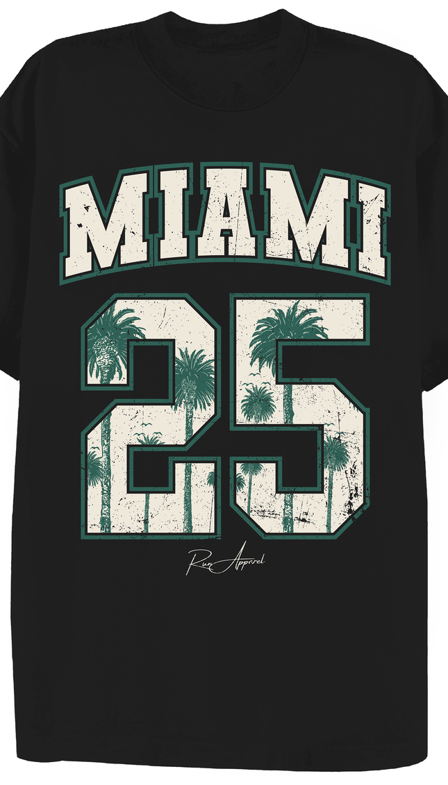 Miami Palm 25 T-shirt – unisex t-shirt by Miss Runway