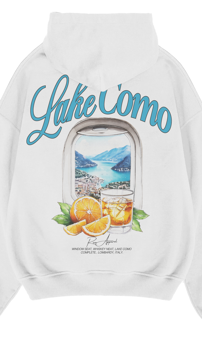 Lake Como Hoodie – unisex printed hoodie by Miss Runway