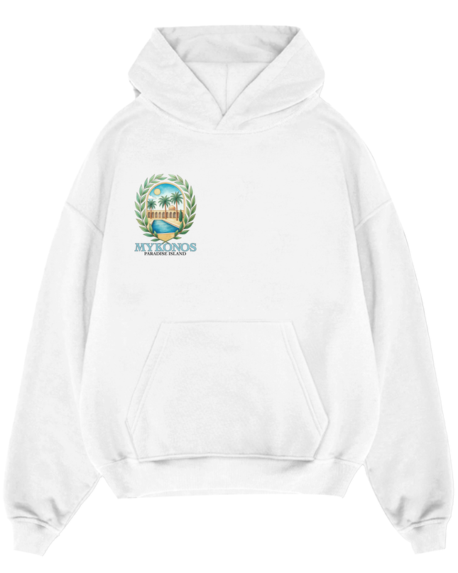 Mykonos Paradise Island Hoodie Juniors