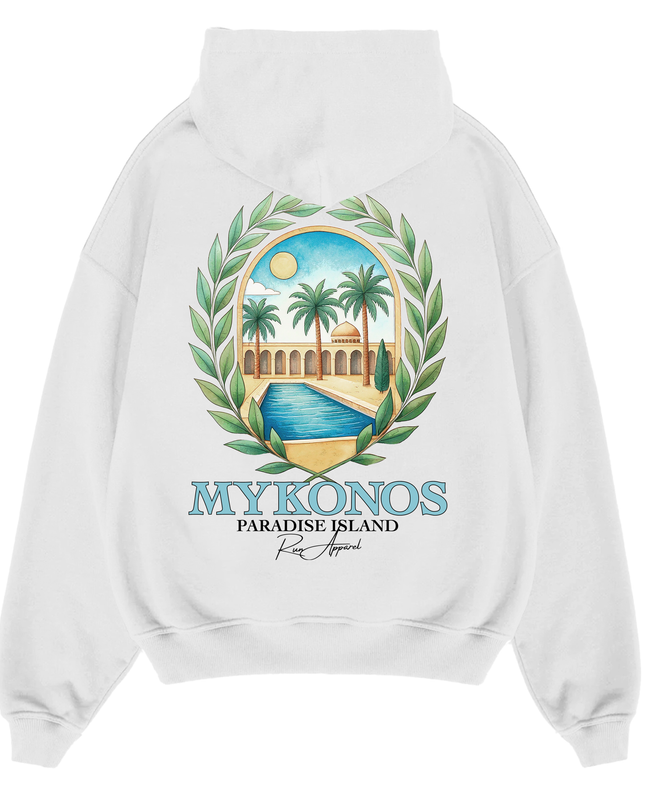 Mykonos Paradise Island Hoodie Juniors