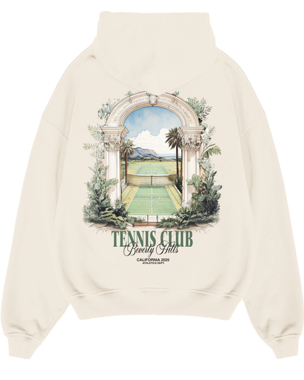 Beverly Hills California Tennis Club Hoodie Adult