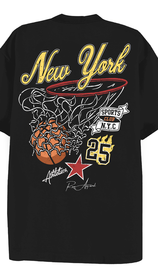 New York Basket Ball T-shirt – men's t-shirt by Miss Runway