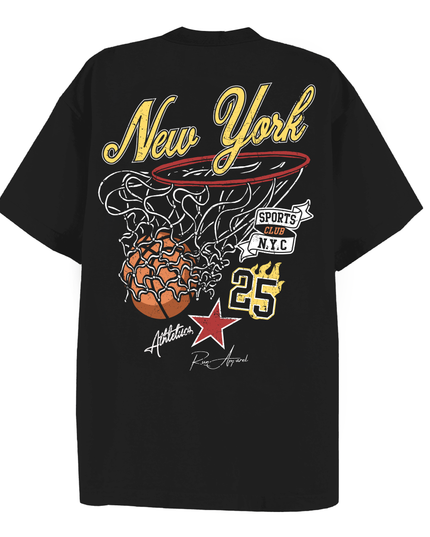 New York Basket Ball T-shirt Adult
