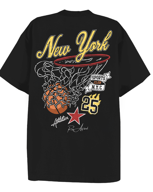New York Basket Ball T-shirt Adult