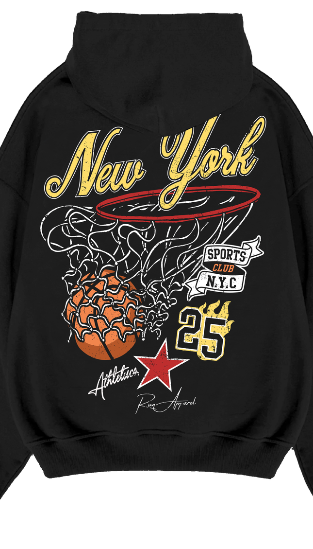 New York Basket Ball Hoodie Juniors – kids' hoodie by Miss Runway