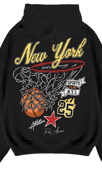 New York Basket Ball Hoodie Juniors – kids' hoodie by Miss Runway